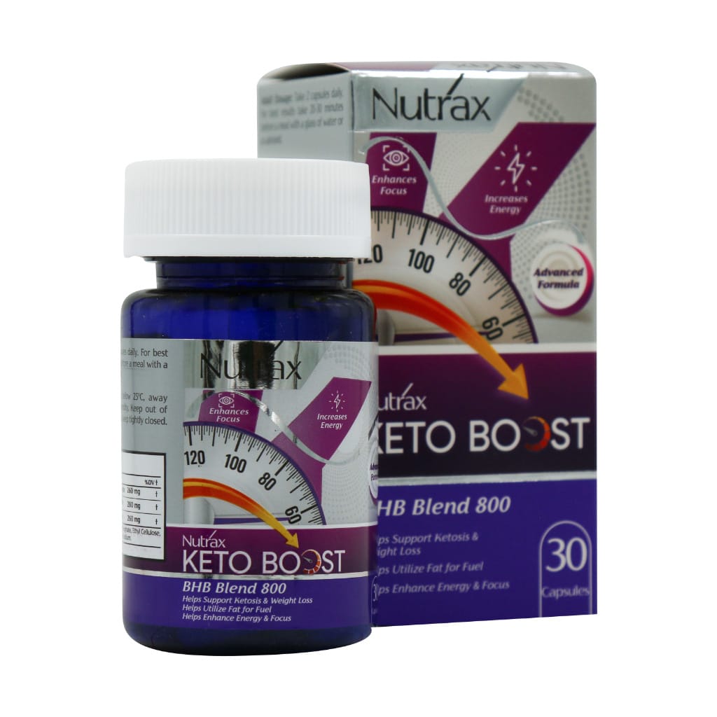 Nutrax-Keto-Boost-30-Cap کپسول کتوبوست نوتراکس - Image 1
