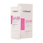 کرم ضد آفتاب SPF۵۰ بی رنگ پوست حساس ویتالیر